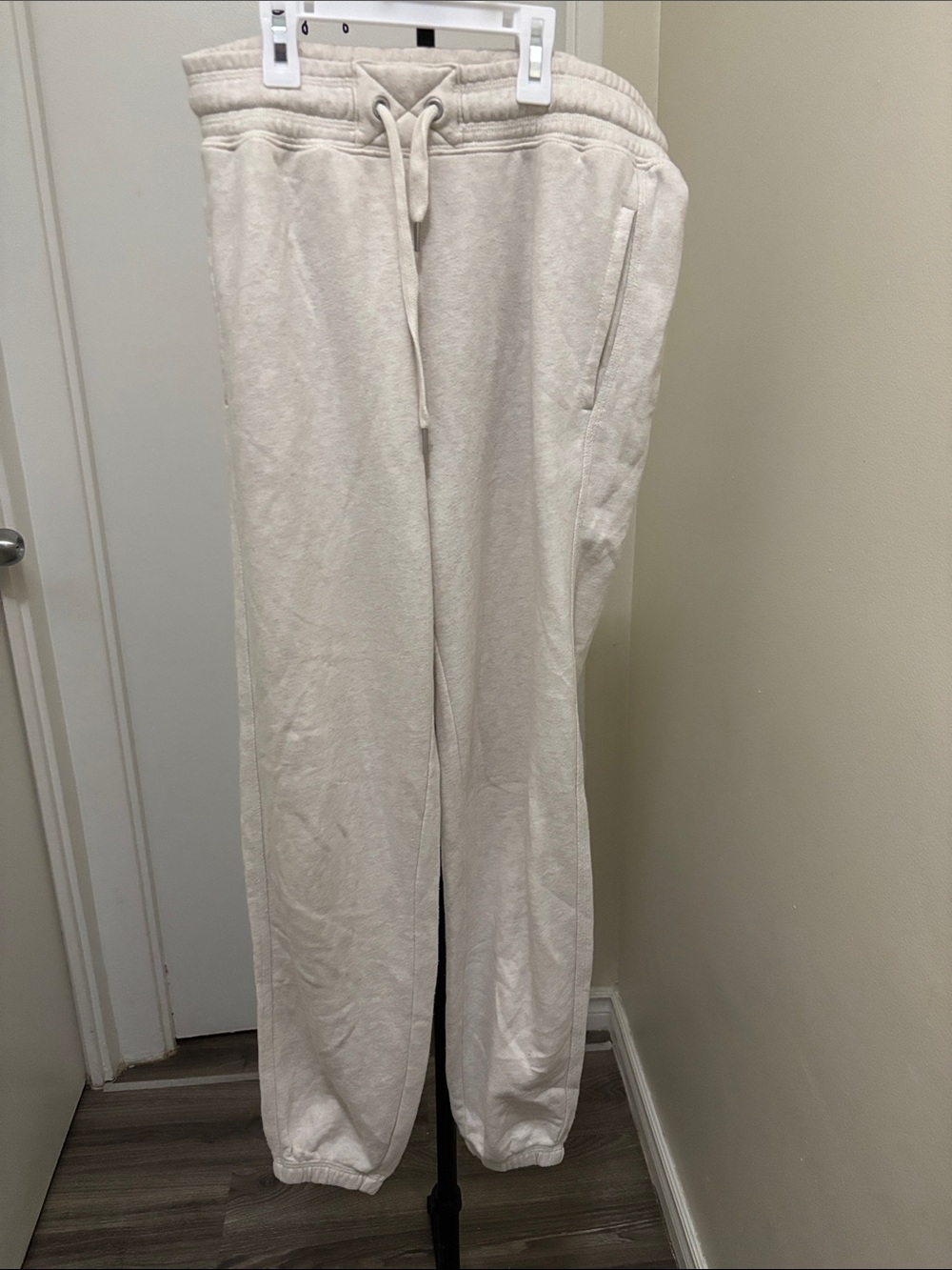 Aerie Cream Drawstring Jogger Pants